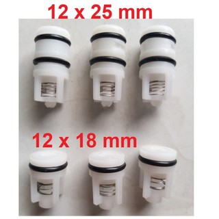 Bộ 3 van 1 chiều máy rửa xe áp lực cao 12x25mm hoặc 12x18mm - linh kiện thay thế sửa chữa máy rửa xe