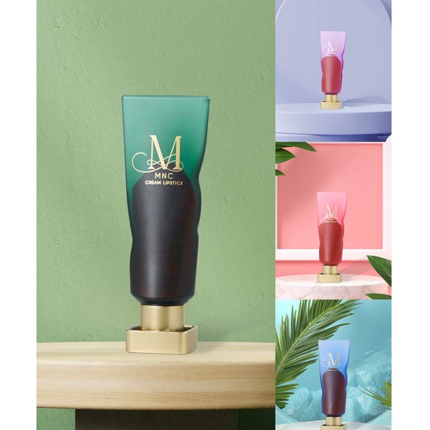 Son MNC Lipstick siêu mềm mịn, Son kem lì cream Lipstick lâu trôi mềm môi hiệu quả
