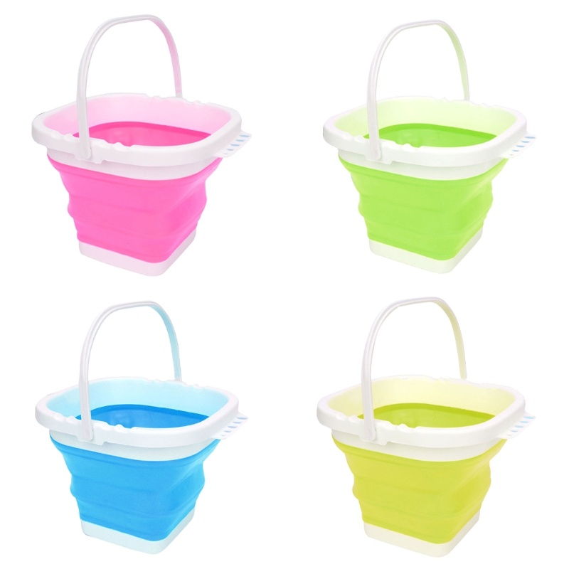 Xô Silicone Đựng Cá Có Thể Gấp Gọn Tiện Dụng