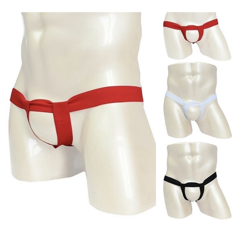 Quần lót nam dây trắng & đỏ co giản free size