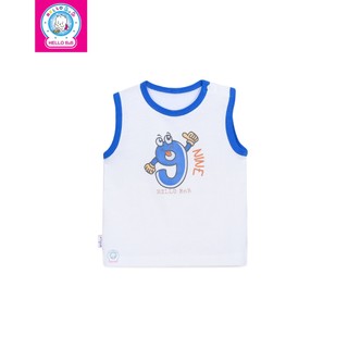 Áo sát nách AL0024 trắng- HELLO BB (hình in ngẫu nhiên)