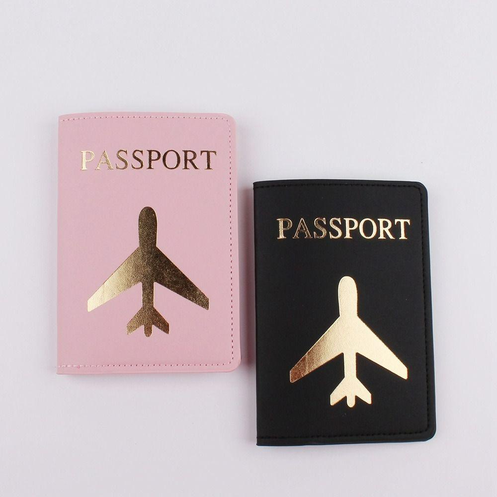 UUMIR Ví giữ hộ chiếu thẻ tín dụng bảo vệ da PU mang theo đi du lịch tinh xảo unisex