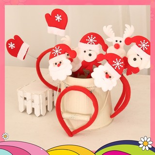 Cài tóc noel ngộ nghĩnh cho bé yêu freesize cho bé 1 tuổi trở lên PK82