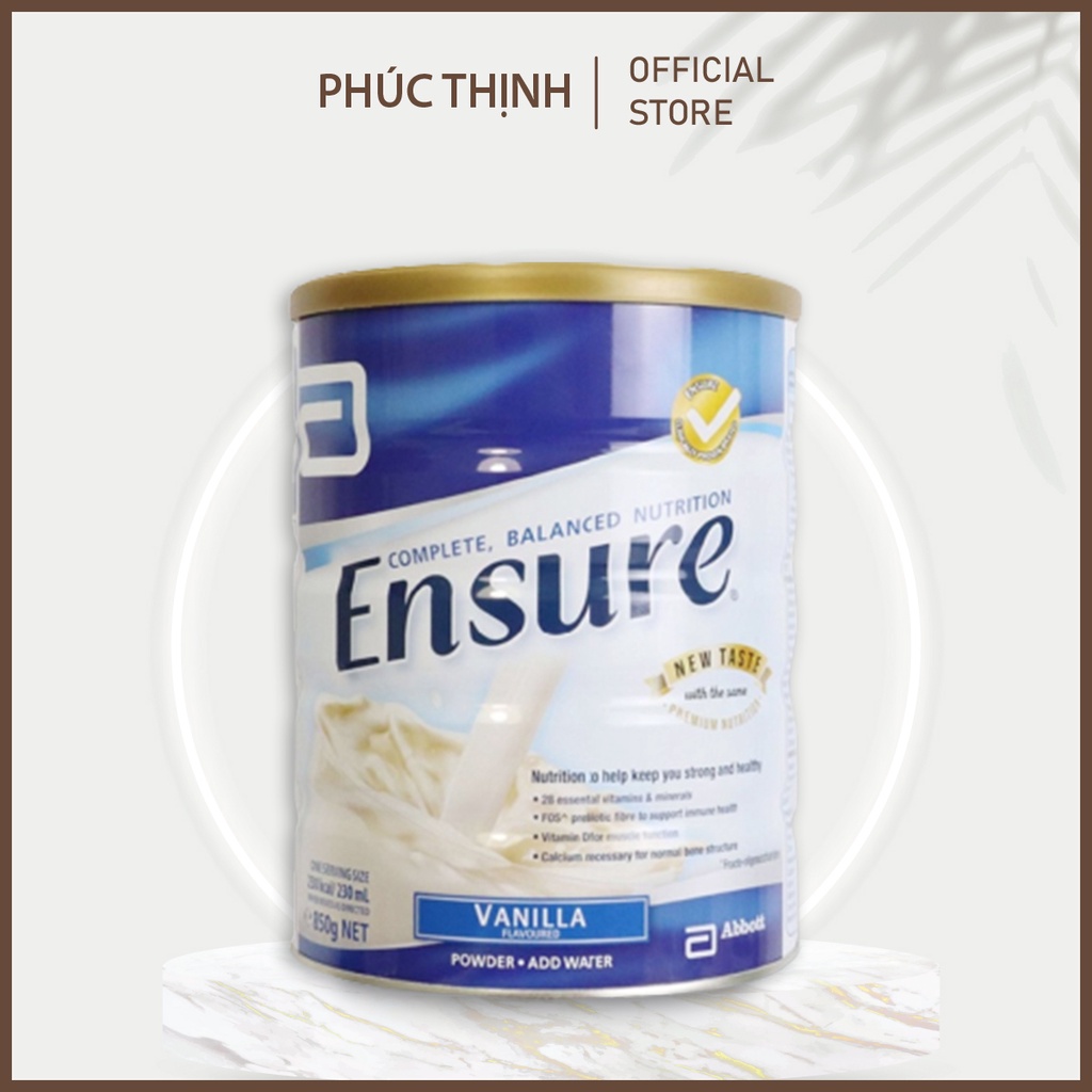 Sữa Ensure Úc 850g Chất Lượng Đảm Bảo, Giá Tốt ,Hàng Mới