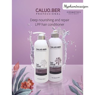 Dầu gội xả phục hồi tóc Caluo.Ber Deep Nourishing & Repair 500mlx2 (MẪU MỚI 800MLX2)