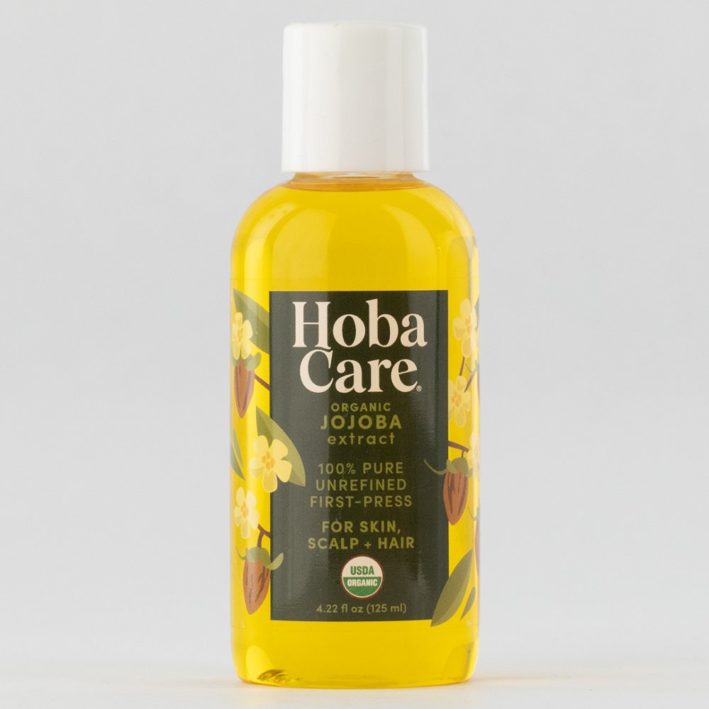 HobaCare Organic Jojoba Oil - Dầu Jojoba nguyên chất 100%, ép lạnh chưa tinh chế Dầu dưỡng ẩm cho da
