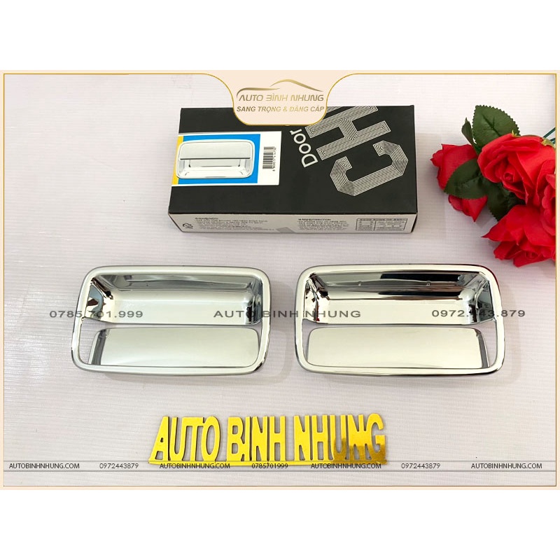 Bộ đồ ốp mạ crom tráng gương xe KIA 1,4T,K2700,K3000,K165,.....