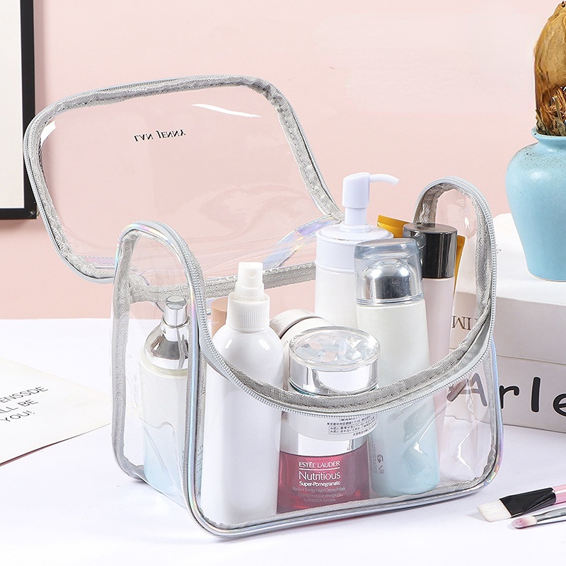 Túi Đựng Mỹ Phẩm Du Lịch Bằng Chất Liệu PVC Trong Suốt Chống Thấm Nước