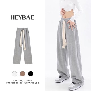 Quần nỉ ống rộng nữ dây rút to, quần culottes cạp chun vải nhung 3 Màu
