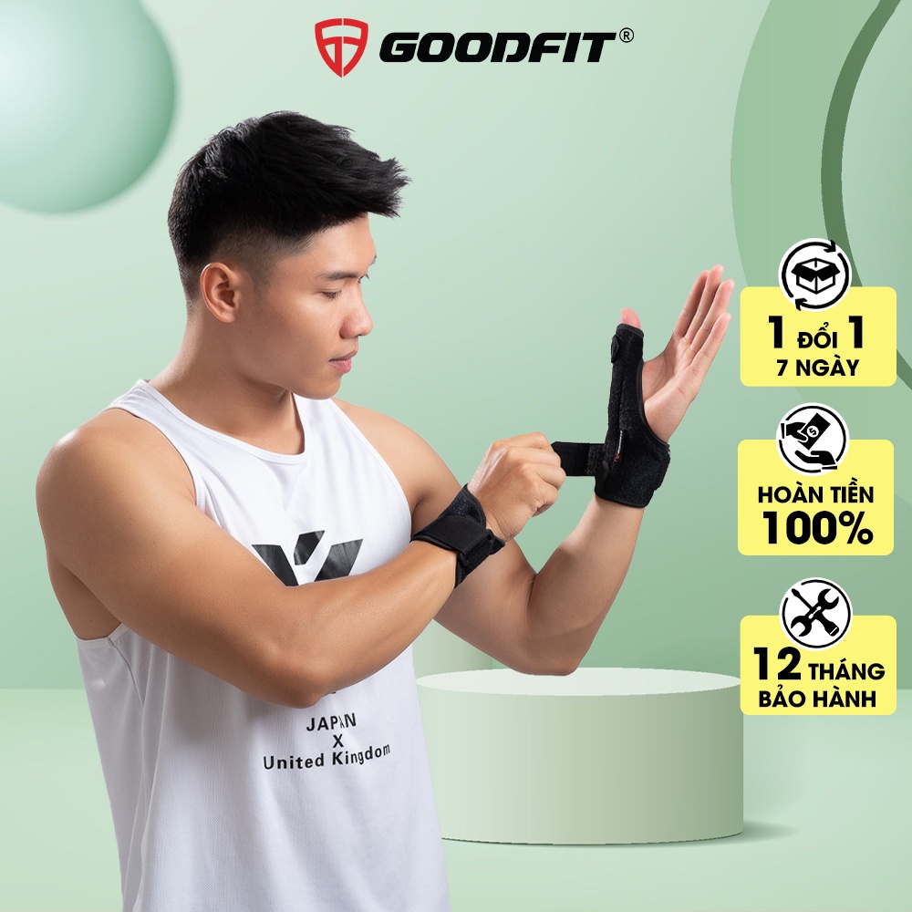 Băng nẹp cố định ngón tay cái, cổ tay GoodFit GF305W