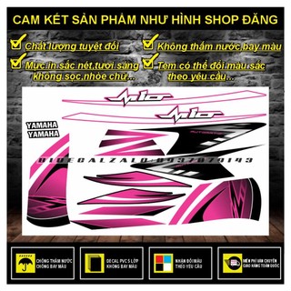 TEM RỜI MIO ULTIMO Z PHỐI HỒNG ĐEN - 