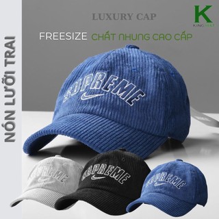 Nón cao cấp nike chất cotton nhung cao cấp, nón kết thể thao nnb70, free size, xịn sò, xịn mịn