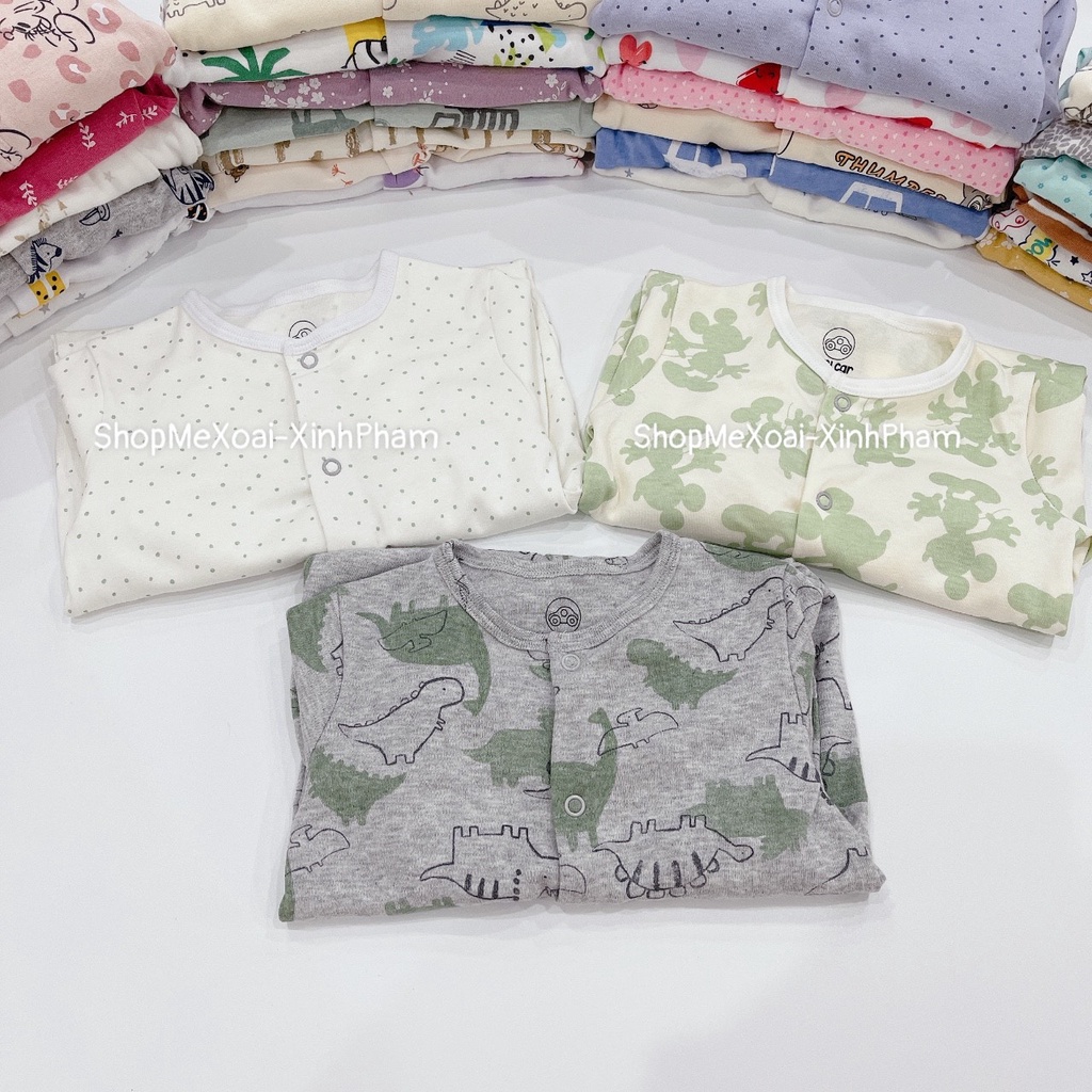 [Size 6-9M 7-8,5kg link 3] Bodysleep cotton, bodysuit cotton cho bé trai, bé gái hàng xuất dư xịn