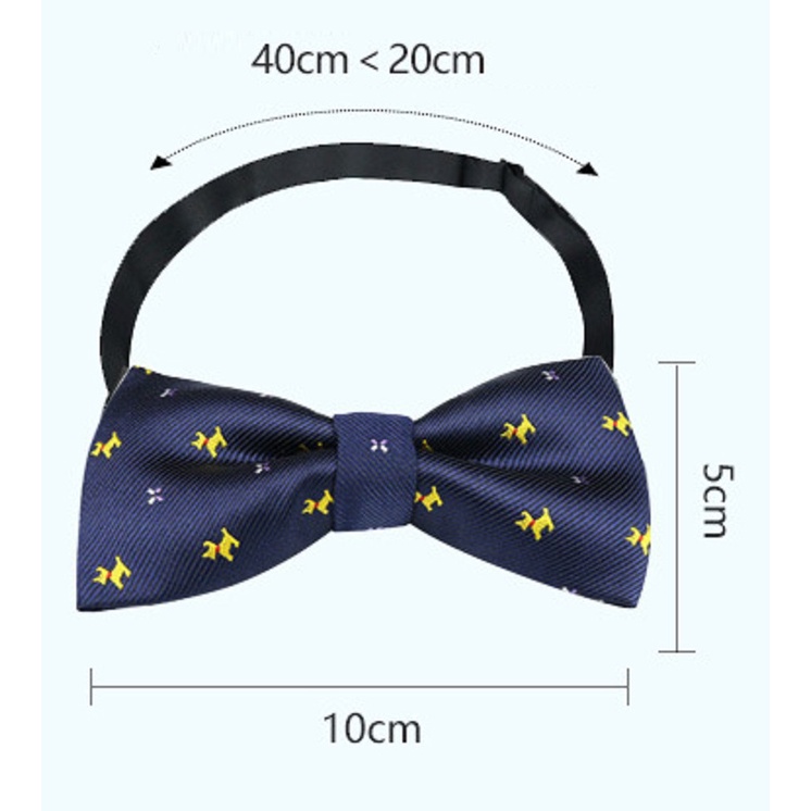 Nơ trẻ em thời trang, lịch lãm, Nơ bé trai kích thước 10cm x 5cm
