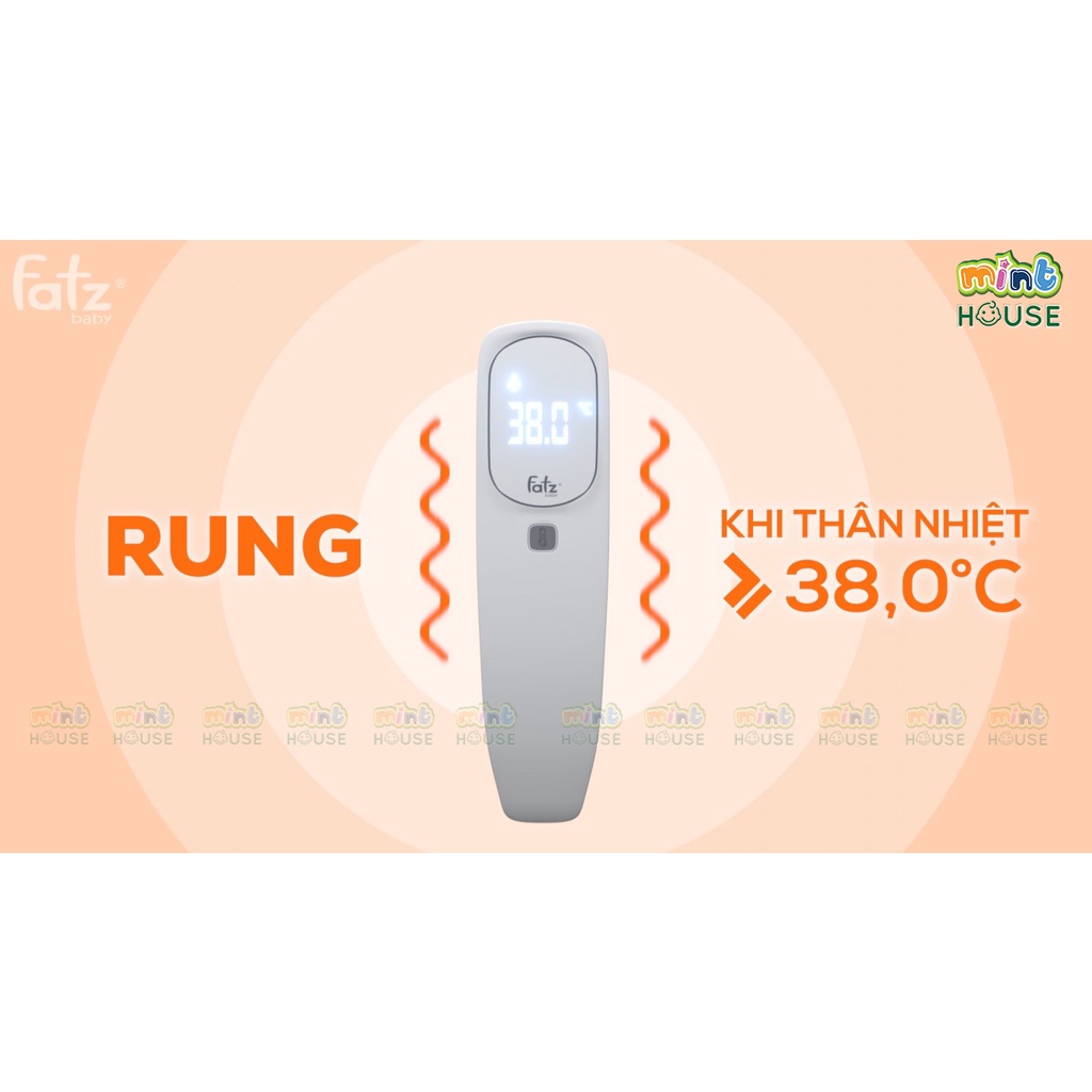 FATZBABY Nhiệt kế hồng ngoại không tiếp xúc prompt 1 JXB-311 - Cửa hàng mẹ và bé Mint House