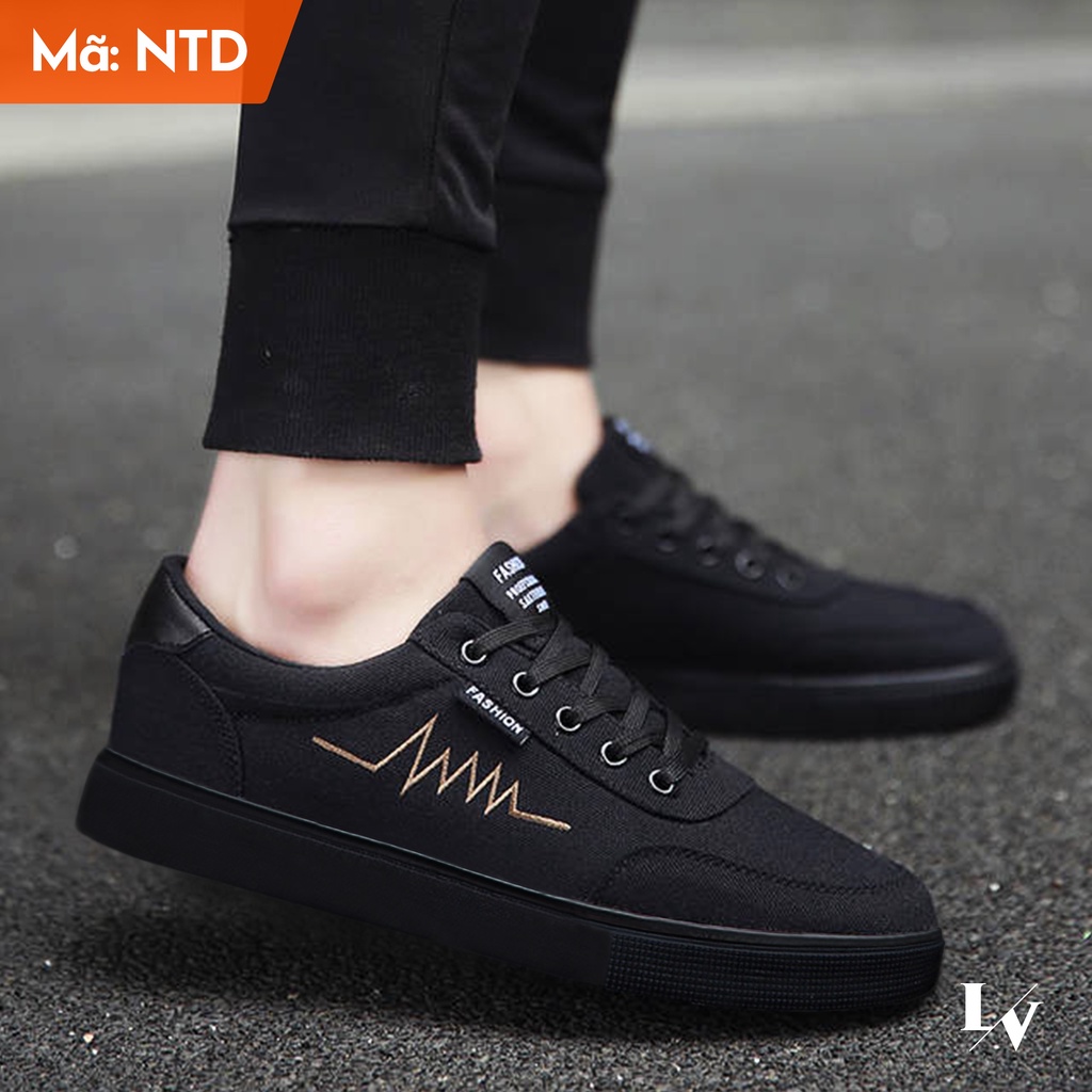 Giày Sneaker Nam Thể Thao Phong Cách Hàn Quốc Trẻ Trung Da PU Bền Đẹp Hot Trend 2022