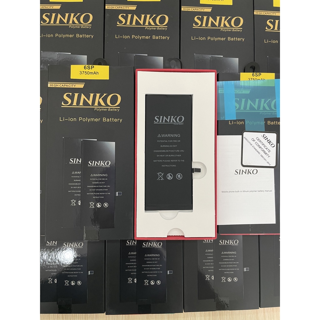 PIN IP 6+ DUNG LƯỢNG CAO