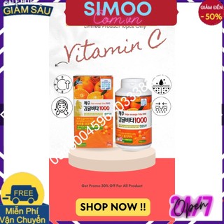 💥 ⚡ SẢN PHẨM CHÍNH HÃNG 💥 ⚡Vitamin C Jeju Hàn Quốc - Viên Ngậm Jeju Tangerine Vita C+ Plus Mẫu Mới  - Nhập Khẩu Hàn Quốc