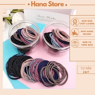 Set 3 chun buộc tóc LAYANA nhiều sắc màu cực xinh_LAYANA STORE
