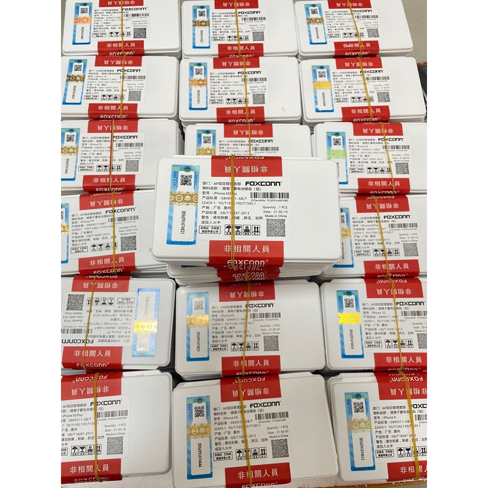 Pin Ip Dung Lượng Chuẩn/Chất Lượng Cao Bảo Hành 12 Tháng Gồm Các Mã 6G/6PLUS/6S/6SPLUS/7G/7PLUS/8G/8PLUS/X/XS/11/XR/11
