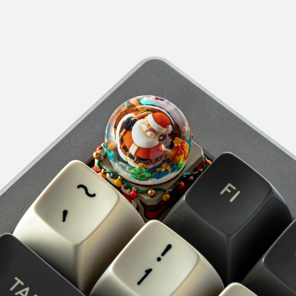 Keycap Artisan bàn phím cơ Dwarf Factory Artisanta Christmas - Hàng chính hãng