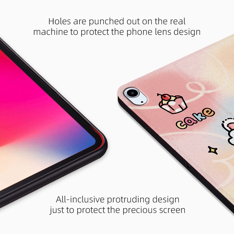 Bao Da Máy Tính Bảng Thông Minh Cho iPad Air 1 2 3 4 Pro 9.7 "10.2" 10.5 "10.9" 11 "4th / 5th / 6th / 7th / 8th / 9th Gen 2021 2020 2019 / 18 / 17 Ốp