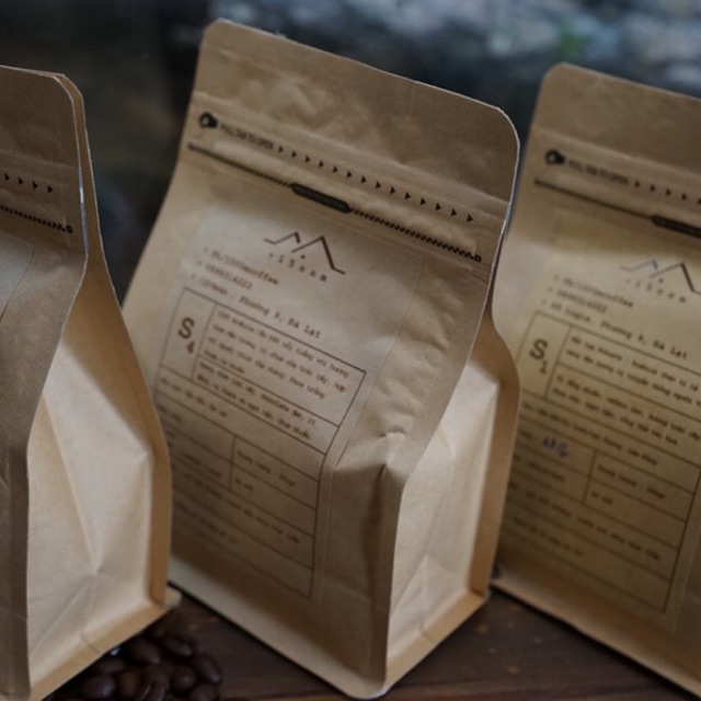S3-Robusta Ka Đơn túi 250gr cà phê nguyên chất