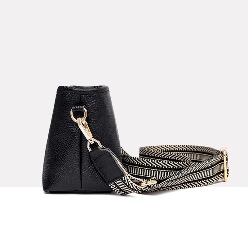 Túi Đeo Chéo Da Bò Kiểu Vuông Nhỏ Thời Trang Dành Cho Nữ