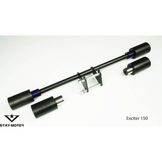 Chống đổ exciter 150 | chống đổ ex150 khung đai inox