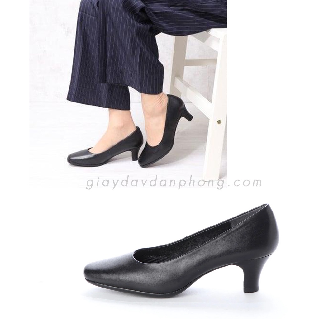 Giày cao gót Nhật da thật siêu êm dòng da thật cao cấp, có size 34