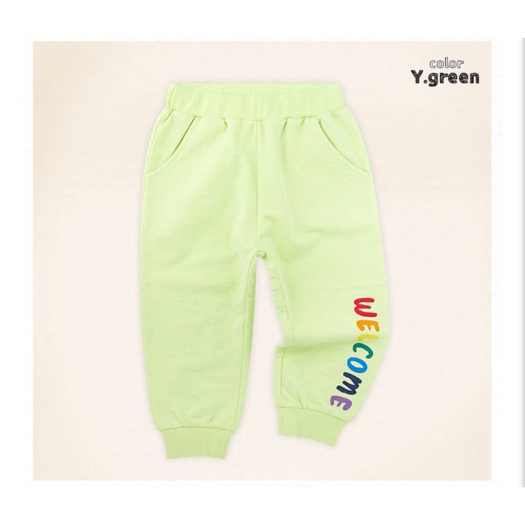 Quần nỉ da cá bé trai bé gái Moli