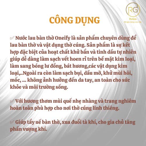 NƯỚC LAU BÀN THỜ TINH CHẤT 100% THIÊN NHIÊN CAO CẤP