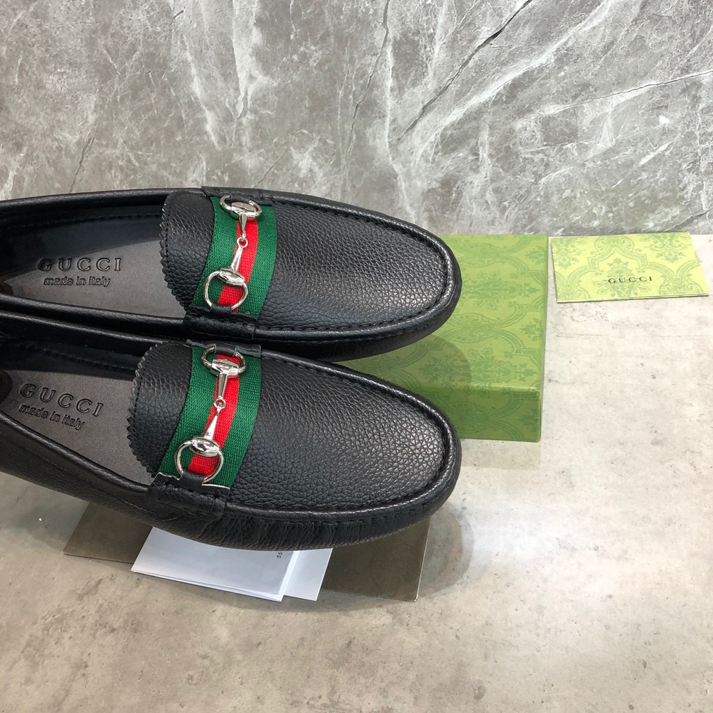 Giày Mọi GC Nam Đai Chun Tang Mắt Sắt Sang Trọng, Lịch Lãm Hàng FULLBOX