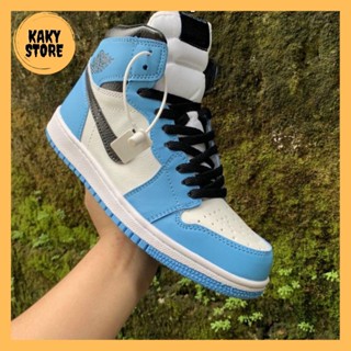 Giày Thể Thao jordan Xanh Dương , Giày Sneaker JD Cổ Cao Xanh Dương Dành Cho Học Sinh Sinh Viên Đi Tập Thể Dục Tập Gym