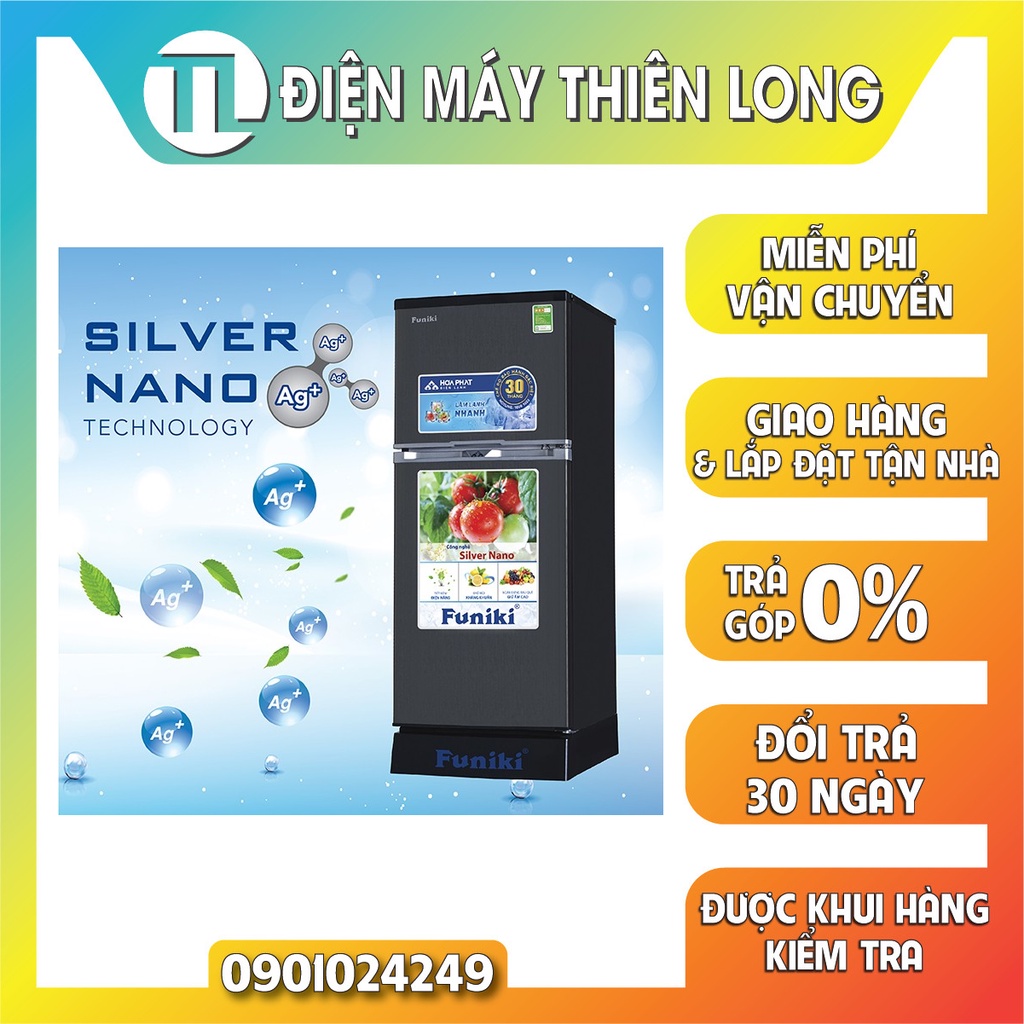 FR 126ISU - Tủ lạnh Funiki FR 126ISU tủ mini 2 cánh 126 lít không đóng tuyết - BẢO HÀNH CHÍNH HÃN