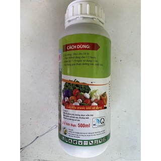 Phân bón lá Siêu Lớn Trái Nhãn 500ml