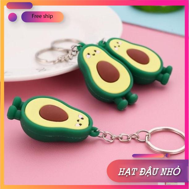 MÓC KHOÁ HÌNH TRÁI BƠ DỄ THƯƠNG [Sẵn hàng]
