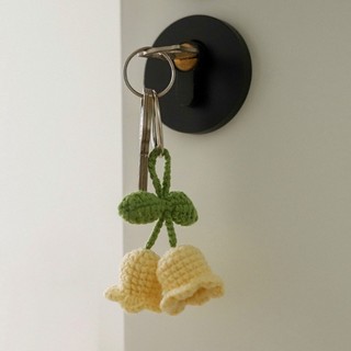 móc khóa hoa chuông handmade