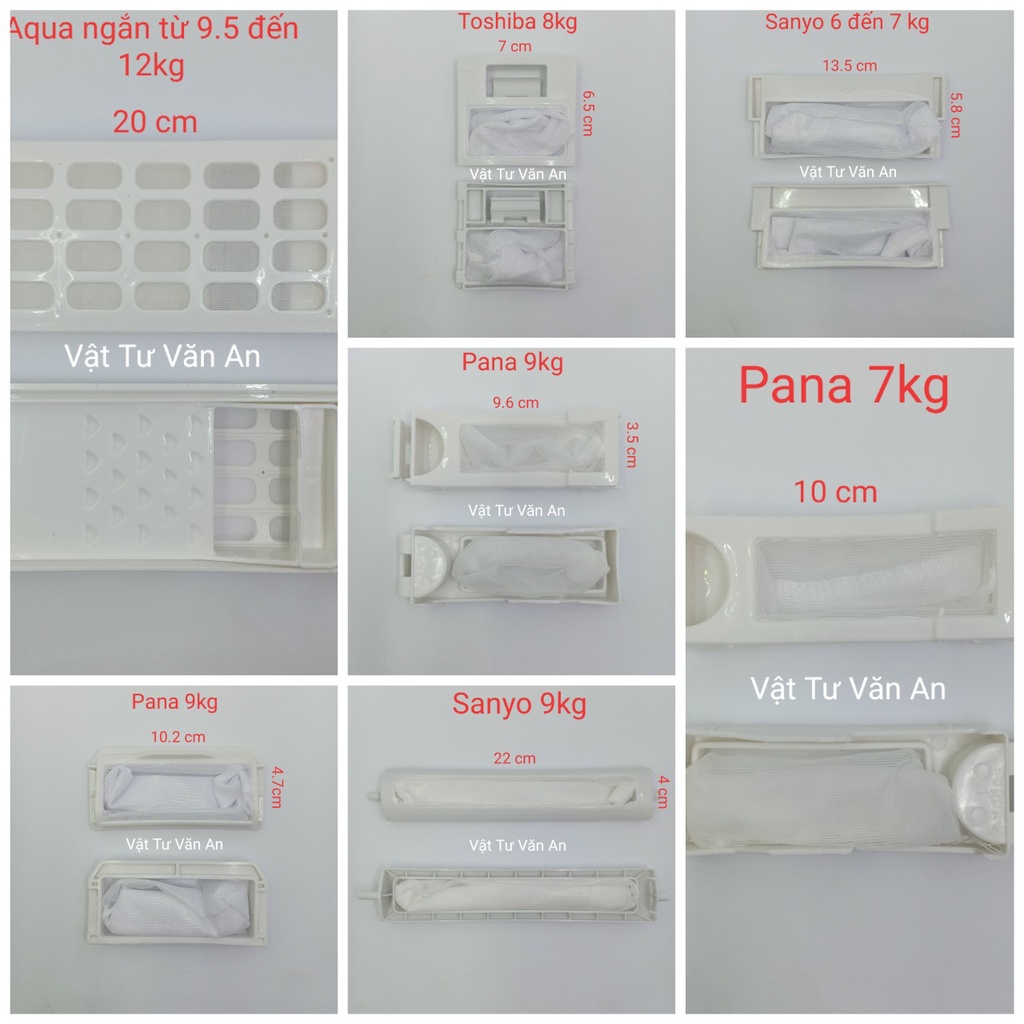 Lưới lọc máy giặt các hãng