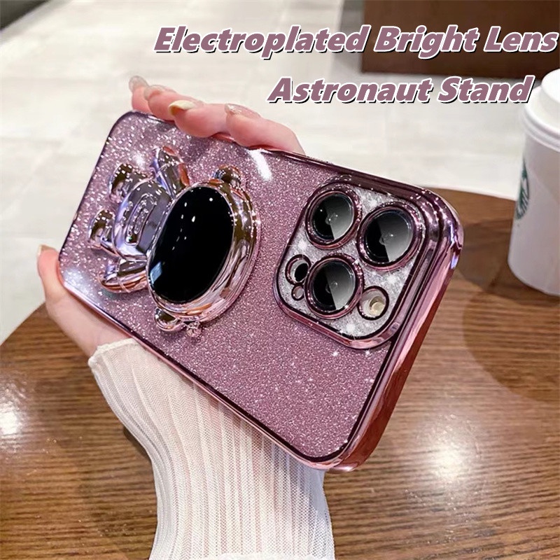 ốp lưng Điện Thoại Mạ Sang Trọng Tương Thích Cho iPhone 11 Pro max 14 Pro Max 14 Plus 13 12 Pro Max Có Bảo Vệ Ống Kính Máy Ảnh Vỏ Silicon Mềm Chống Sốc case