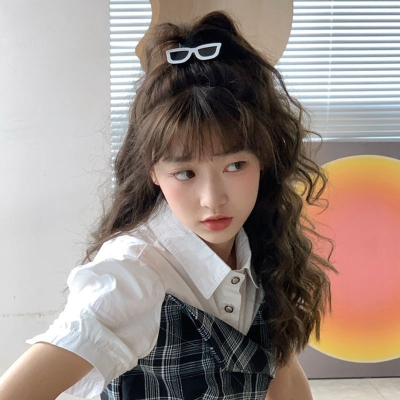 Kẹp Tóc Hình Mắt Kính Dễ Thương Sáng Tạo Phong Cách Nhật Bản 43JA