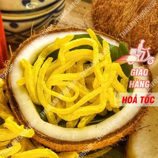 Mứt Dừa Non Thanh Điệp Sợi Đũa Vị Sầu Riêng Túi 1kg
