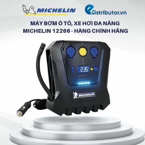 Máy Bơm Ô tô, Xe hơi Đa Năng Michelin 12266 - Hàng Chính Hãng