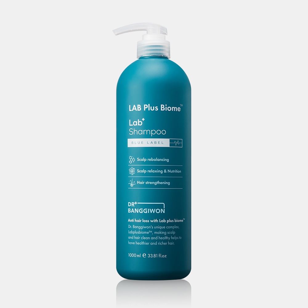 Dr.Banggiwon Lab plus Biome Blue Label Shampoo 1000ml / Scalp Deep Cleansing Anti Hair Loss Shampoo