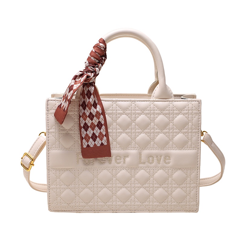 IELGY Túi Xách Cỡ Lớn In Chữ Phong Cách retro Hàn Quốc Cho Nữ