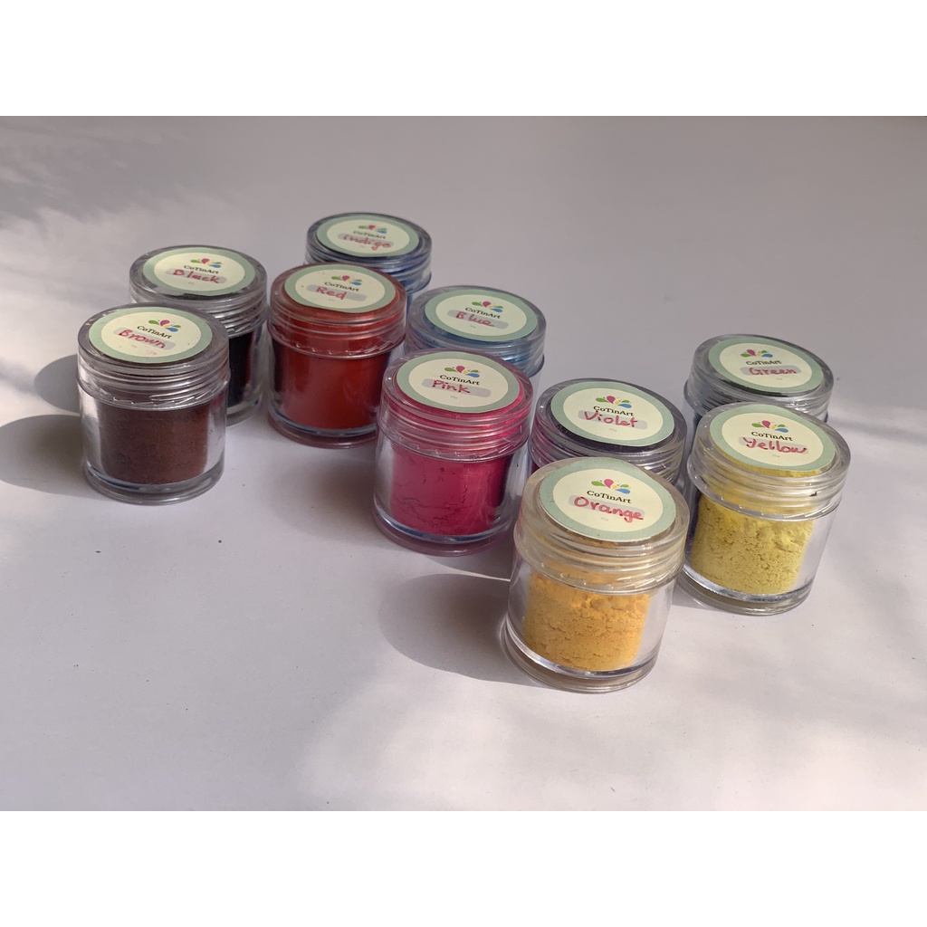 Bộ màu bột vẽ tranh chuyên dụng