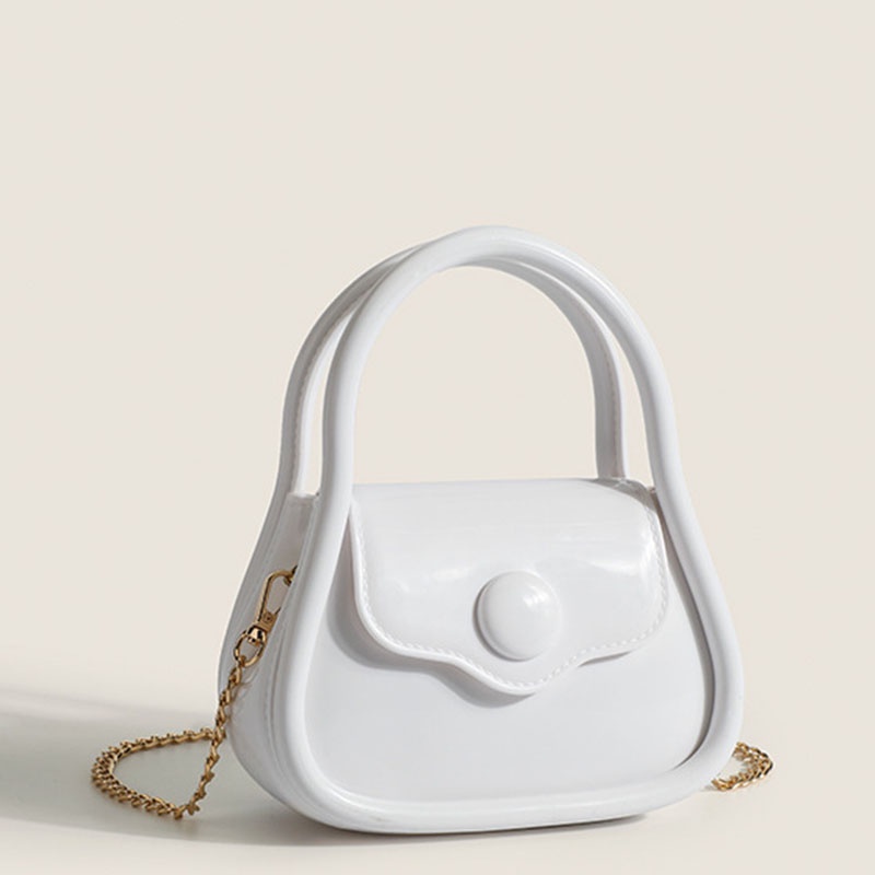 Túi Đeo Chéo mini Phối Dây Xích Phong Cách Hàn Quốc Thời Trang Cho Nữ