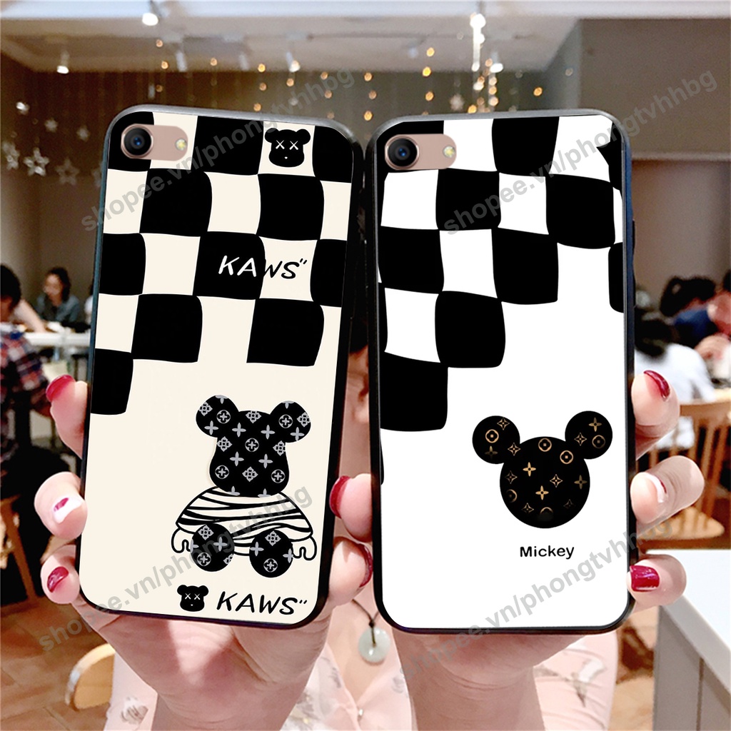 Ốp lưng Oppo F1s / F3 / F3 Lite / F3 Plus BEARBRICK, KAWS ngầu cute siêu bền