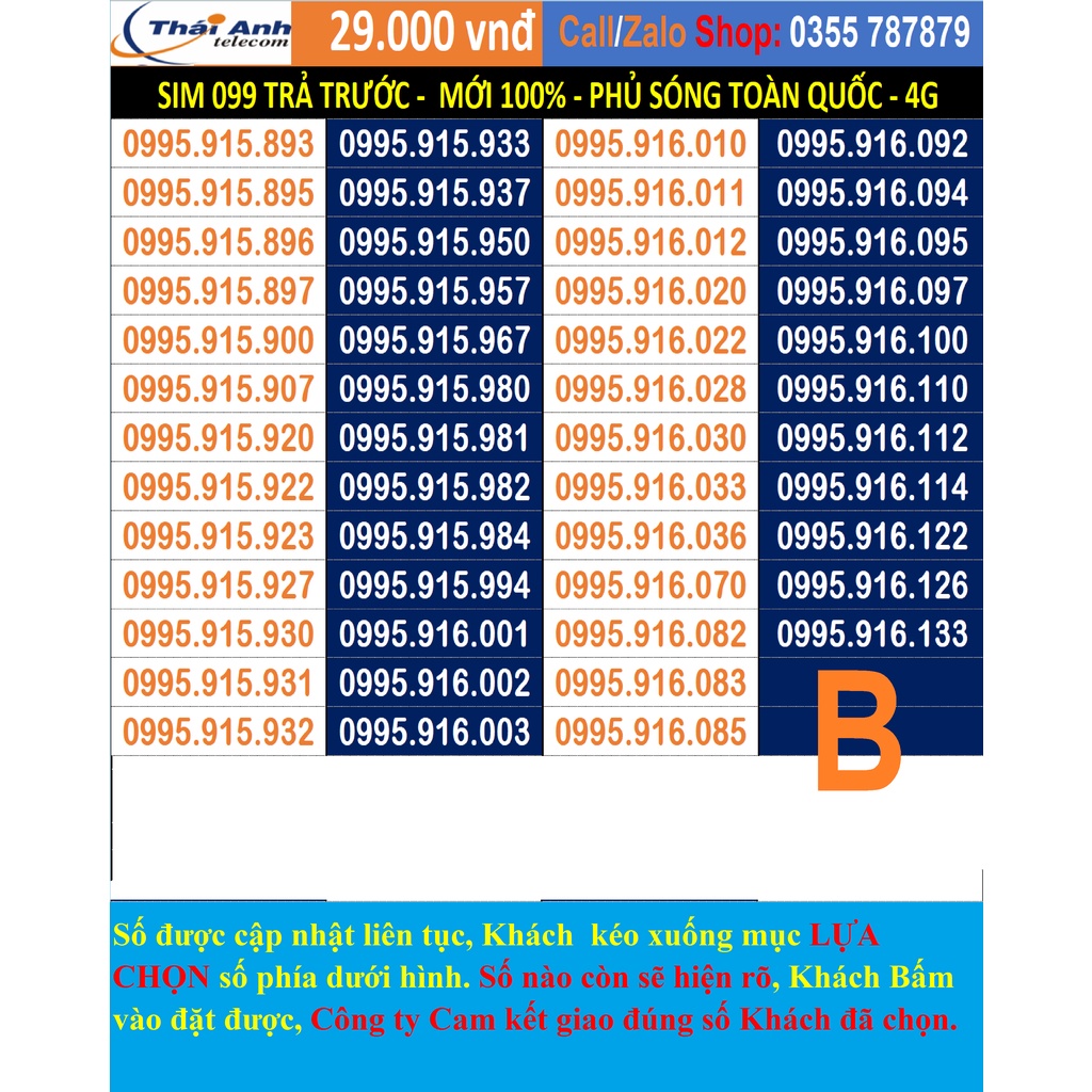 SIM 099 TRẢ TRƯỚC - CHỌN SỐ - PHỦ SÓNG TOÀN QUỐC, NGHE GỌI, NHẮN TIN, 4G, CAM KẾT CHƯA LÀM BẤT KỲ DỊCH VỤ NÀO
