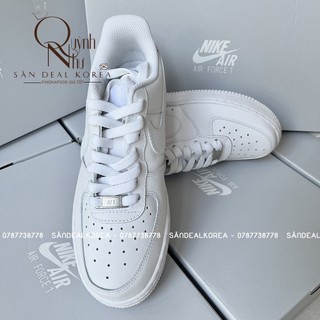 [Chính hãng] Giày  𝐀𝐢𝐫 𝐅𝐨𝐫𝐜𝐞 𝟏 𝐋𝐨𝐰 07' 𝐀𝐥𝐥 𝐖𝐡𝐢𝐭𝐞 sẵn size nữ